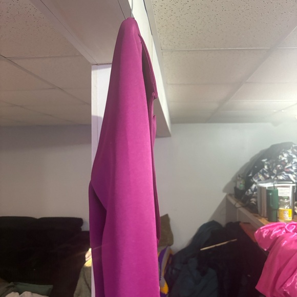 💕Shelby & Palmer Pink Long Blazer - Picture 5 of 6